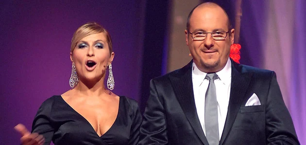 Kasia Skrzynecka i Piotr Gąsowski, fot. Andrzej Szilagyi