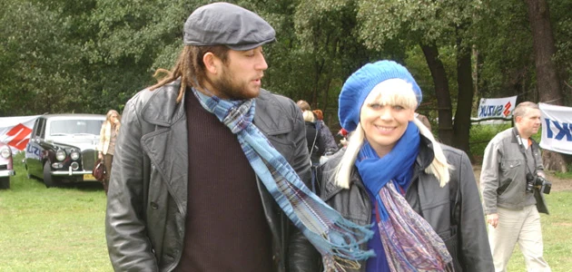 Marysia Sadowska z narzeczonym, fot. J.Stalęga