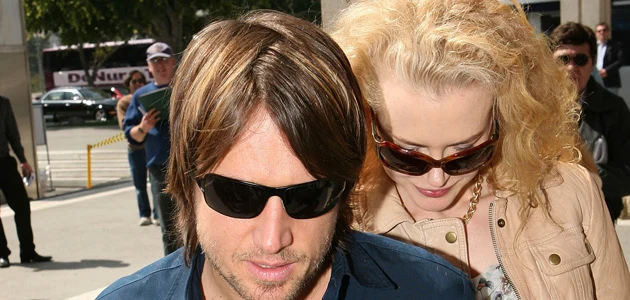 Nicole z mężem Keithem Nicole z mężem Keithem