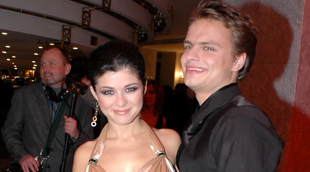 Kasia Cichopek i Marcin Hakiel, zdobywcy tytułu Piękna Para 2006, fot. Andrzej Szilagyi Kasia Cichopek i Marcin Hakiel, zdobywcy tytułu Piękna Para 2006, fot. Andrzej Szilagyi