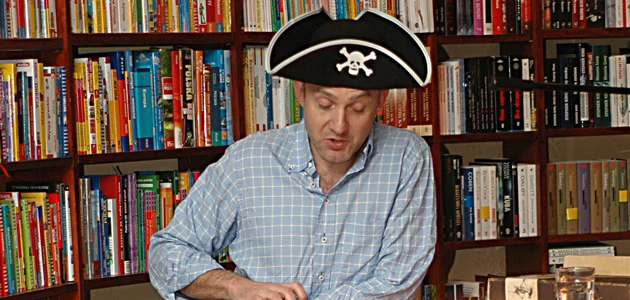 Hubert na spotkaniu z serii "Czytamy dzieciom", fot. Marek Ulatowski