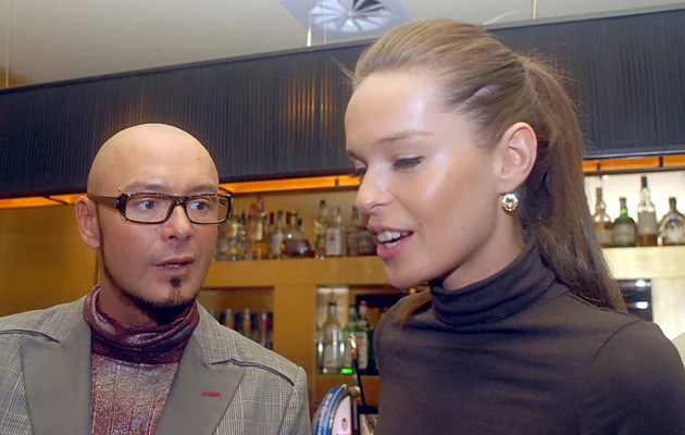 Tomasz Jacyków, na zdjęciu z Kasią Sowińska. Czy to ją miał na myśli? /fot.Marek Ulatowski