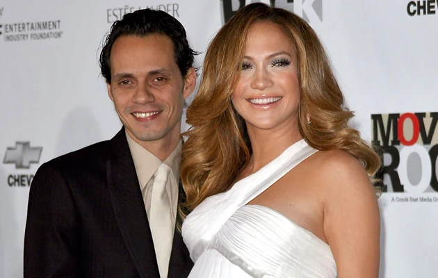 Jennifer Lopez z mężem Jennifer Lopez z mężem