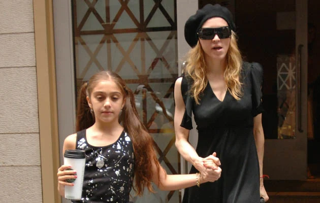 Madonna z córką Lourdes Madonna z córką Lourdes