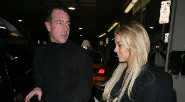 Lindsay Lohan z tatą Lindsay Lohan z tatą