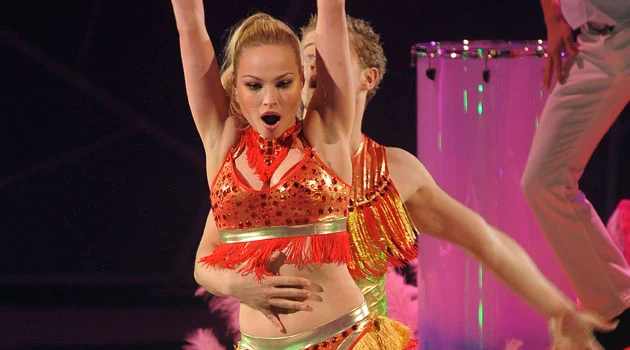 Weronika Książkiewicz i Łukasz Jóźwiak podczas swojego ostatniego występu, fot. Andrzej Szilagyi Weronika Książkiewicz i Łukasz Jóźwiak podczas swojego ostatniego występu, fot. Andrzej Szilagyi