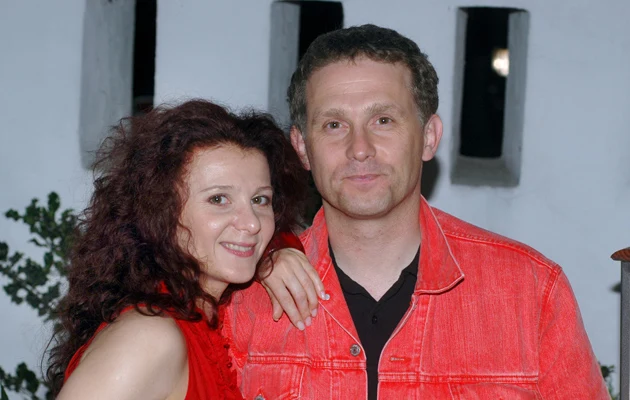 Robert Moskwa z siostrą /fot.Marek Ulatowski