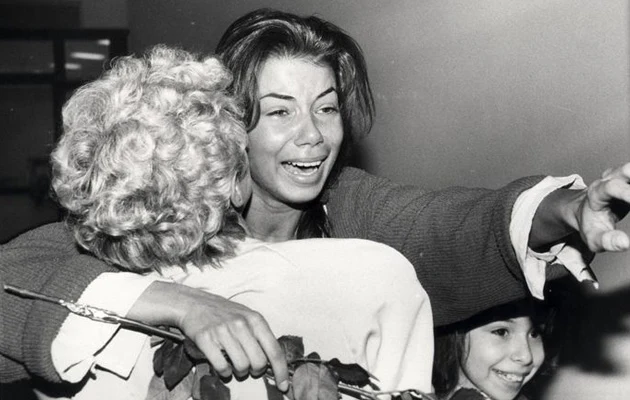 Edyta Górniak z matką /fot.Jagielak Edyta Górniak z matką /fot.Jagielak