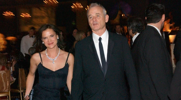 Bill Murray z żoną