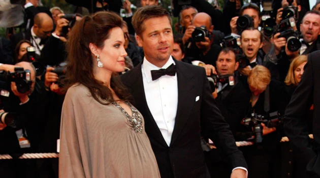 Angelina i Brad, fot. Eric Ryan Angelina i Brad, fot. Eric Ryan