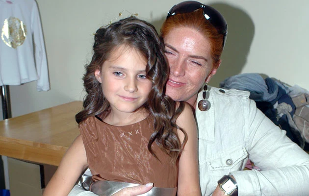 Katarzyna Dowbor z córką Marysią, fot. Marek Ulatowski