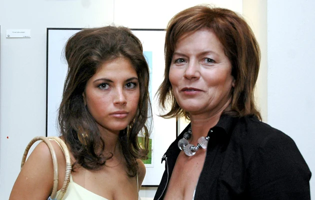 Weronika Rosati z matką /fot.Marek Ulatowski