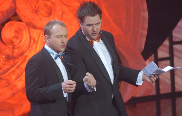 Borys Szyc i Tomasz Karolak, fot. Marek Ulatowski