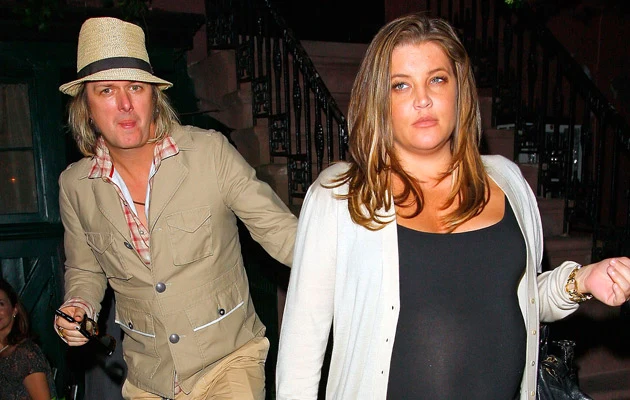 Lisa Marie Presley z mężem
