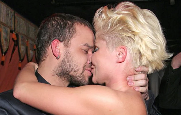 Ewa Szabatin z najlepszym przyjacielem, Michałem Pirogiem