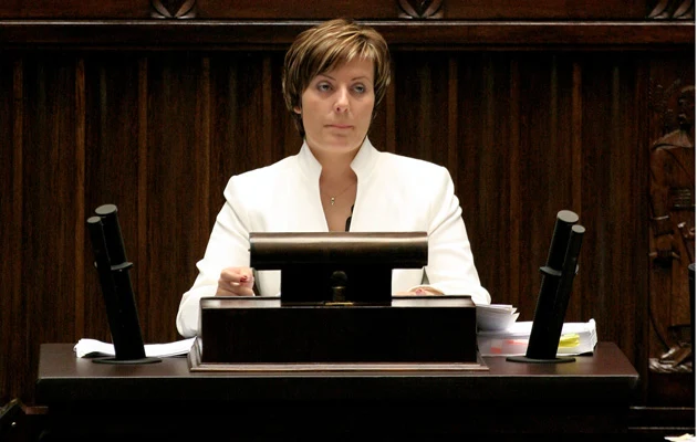 Anita Błochowiak w Sejmie /fot.Arkadiusz Cygan