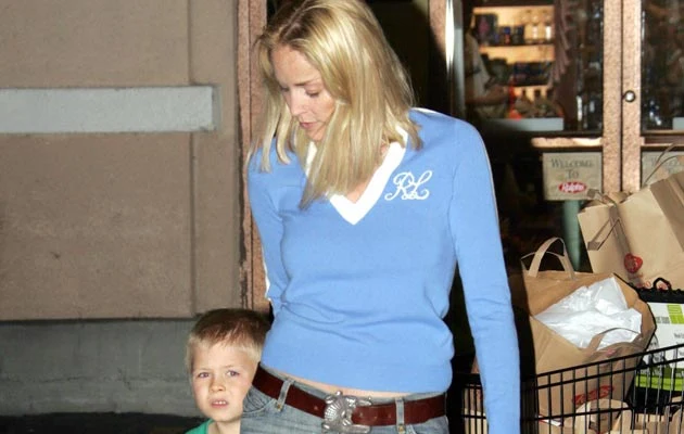 Sharon Stone z Roanem