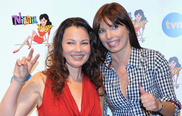 Fran Drescher i Agnieszka Dygant, fot. Andrzej Szilagyi Fran Drescher i Agnieszka Dygant, fot. Andrzej Szilagyi