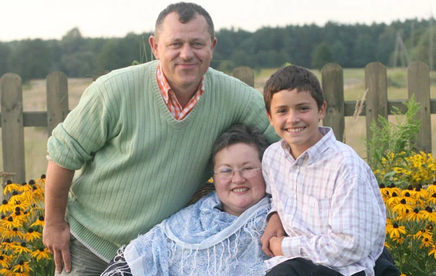 Tadeusz Cudecki z żoną i synem /fot.Dominik Gryzewski Tadeusz Cudecki z żoną i synem /fot.Dominik Gryzewski