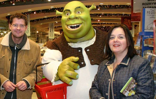 Wojciech Malajkat z żoną Katarzyną /fot.Jacek Barcz Wojciech Malajkat z żoną Katarzyną /fot.Jacek Barcz