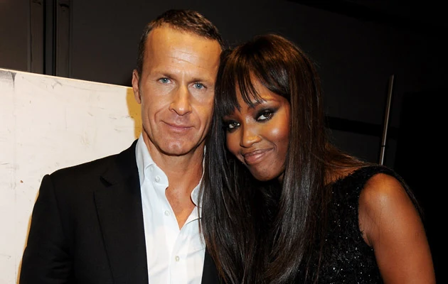 Naomi Campbell i Władisław Doronin, fot. Dave M. Benett