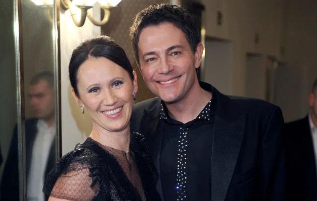 Krzysztof Ibisz z żoną, fot. Andrzej Szilagyi Krzysztof Ibisz z żoną, fot. Andrzej Szilagyi