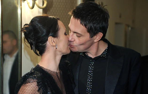 Krzysztof Ibisz z żoną Anną, fot. Andrzej Szilagyi Krzysztof Ibisz z żoną Anną, fot. Andrzej Szilagyi