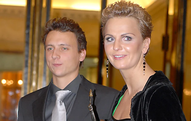 Otylia z chłopakiem Otylia z chłopakiem