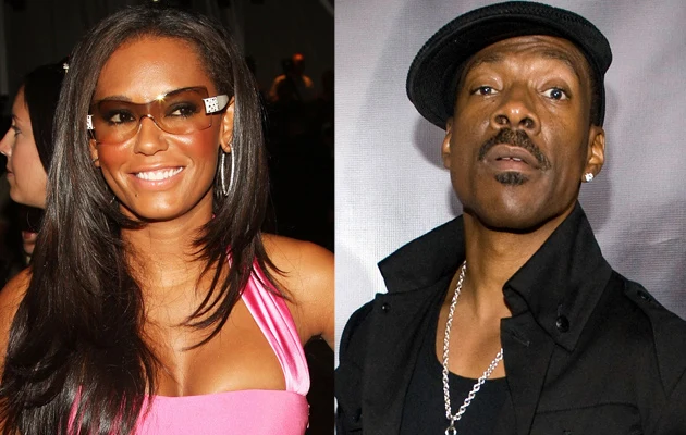Mel B, Eddie Murphy, fot. Stephen Lovekin, Charley Gallay