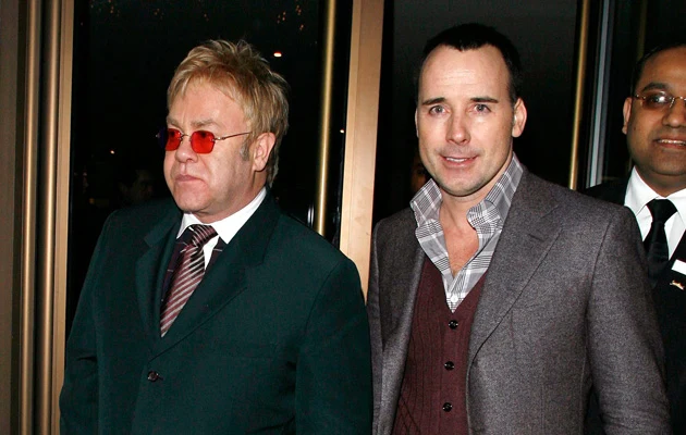 Elton John i jego życiowy partner David Furnish