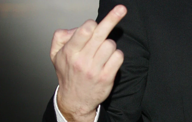 "Fuck" Marcina /fot.Krzysztof Kuczyk "Fuck" Marcina /fot.Krzysztof Kuczyk