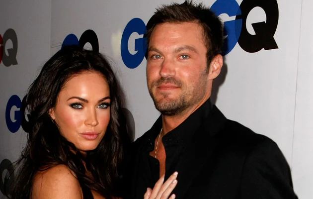 Megan Fox i Brian Austin Green, fot. Michael Buckner
