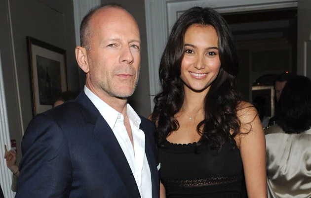 Bruce Willis z Emmą Heming, fot. Brad Barket Bruce Willis z Emmą Heming, fot. Brad Barket