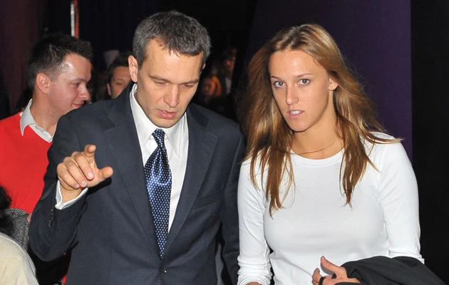 Michał Żebrowski z narzeczoną, fot. Radosław Nawrocki