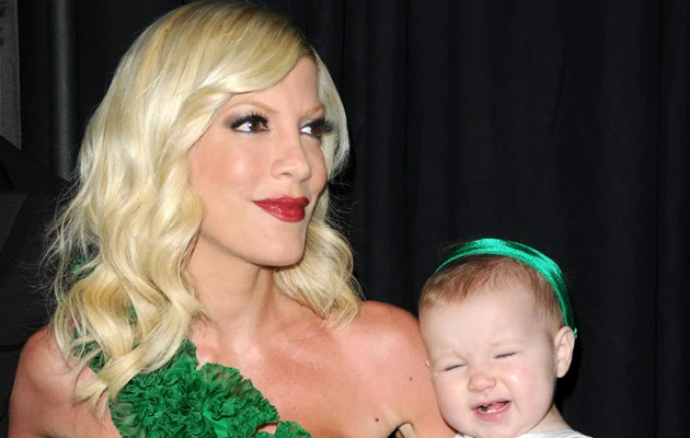 Tori Spelling z córeczką
