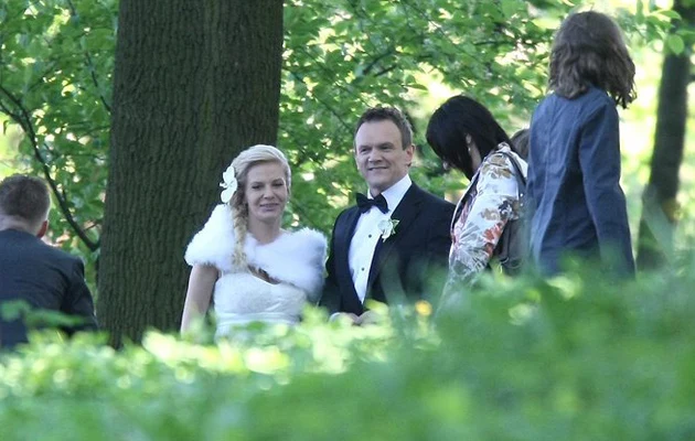 Edyta i Czarek w dniu ślubu /fot.Paweł de Ville
