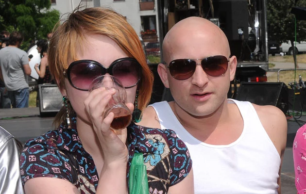 Dorota Masłowska, Borys Szyc /fot.Adam Kępiński