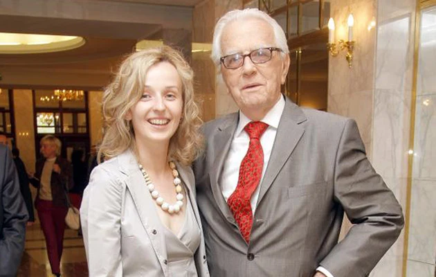 Andrzej Łapicki z Kamilą, fot. Ida Kurkowska Andrzej Łapicki z Kamilą, fot. Ida Kurkowska