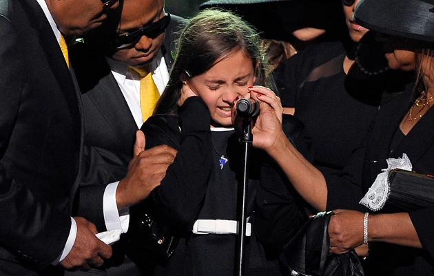 Paris Katherine podczas mowy pożengalnej Paris Katherine podczas mowy pożengalnej