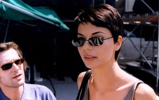 Edyta Górniak i Robert Kozyra na festiwalu w Opolu w 1998 roku, fot. Prończyk Edyta Górniak i Robert Kozyra na festiwalu w Opolu w 1998 roku, fot. Prończyk