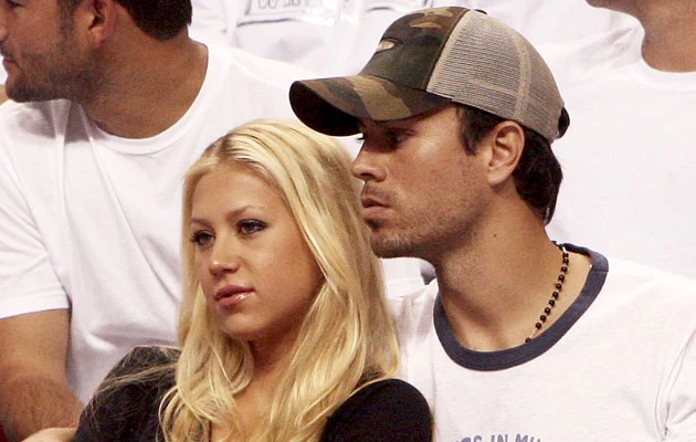 Anna Kurnikova i Enrique Iglesias, fot. Doug Benc Anna Kurnikova i Enrique Iglesias, fot. Doug Benc