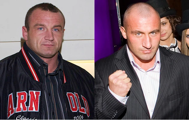 Mariusz "Pudzian" Pudzianowski, Marcin Najman, fot.Paweł Przybyszewski