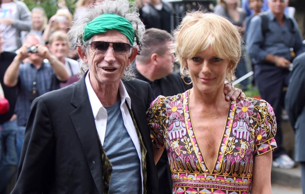 Keith Richards, Patty Hansen Keith Richards, Patty Hansen
