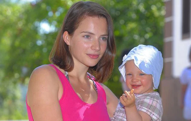 Anna Dereszowska z córką Leną, fot.Michał Baranowski Anna Dereszowska z córką Leną, fot.Michał Baranowski