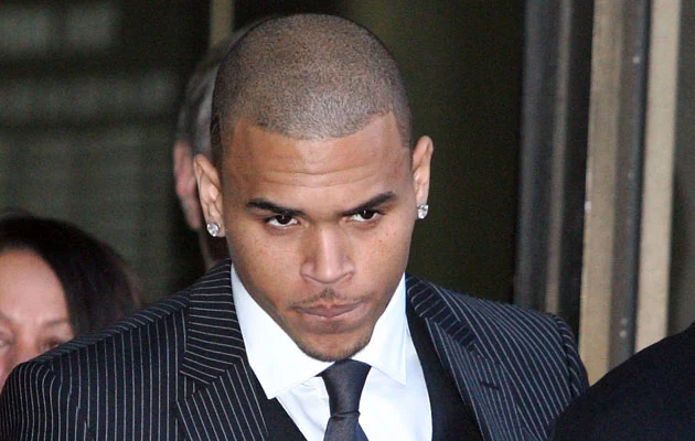 Chris Brown po ogłoszeniu wyroku, fot. Frazer Harrison Chris Brown po ogłoszeniu wyroku, fot. Frazer Harrison