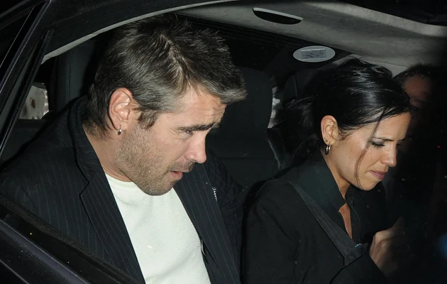 Colin Farrell z siostrą Claudine Colin Farrell z siostrą Claudine