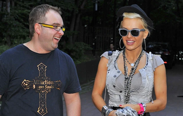 Doda z bratem Rafałem Doda z bratem Rafałem