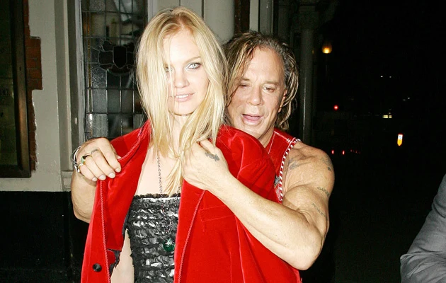 Mickey Rourke z Eleną Mickey Rourke z Eleną