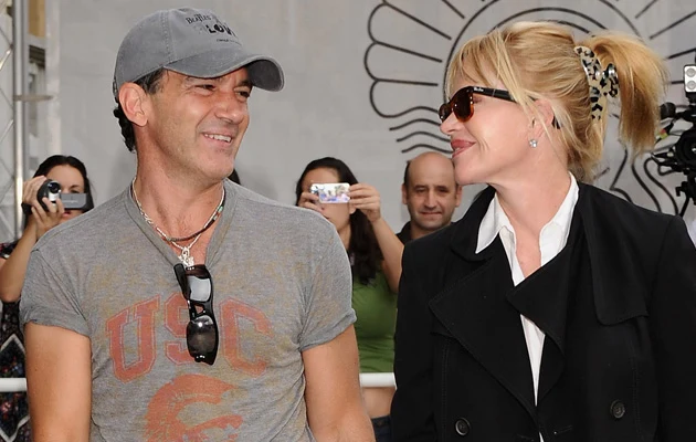 Antonio Banderas i Melanie Griffith, fot. Carlos Alvarez