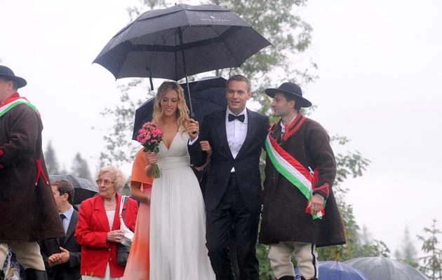 Ola i Michał w dniu ślubu, fot.Mateusz Jagielski Ola i Michał w dniu ślubu, fot.Mateusz Jagielski